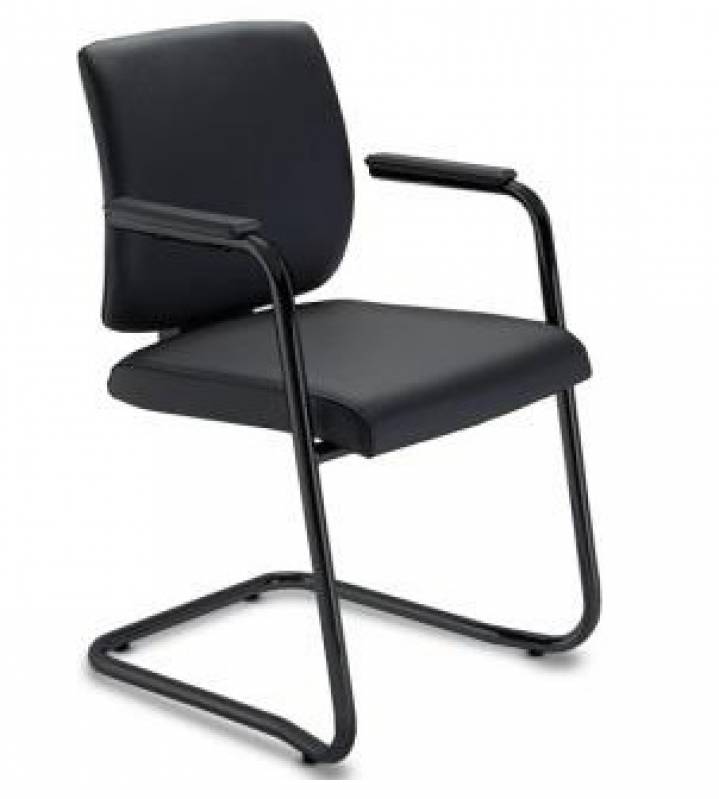 Cadeira Executiva Base Fixa Preço em Carapicuíba - Cadeiras Executiva em Escritório