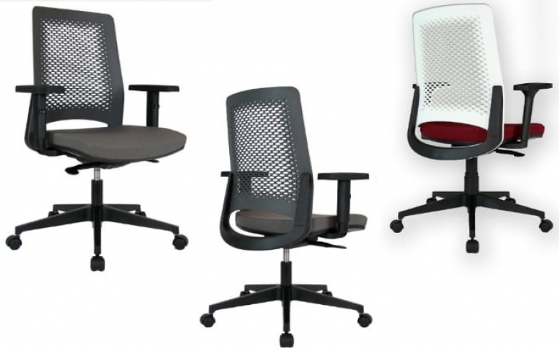 Cadeiras de Escritório Giratórias Osasco - Cadeira Confortável para Escritório