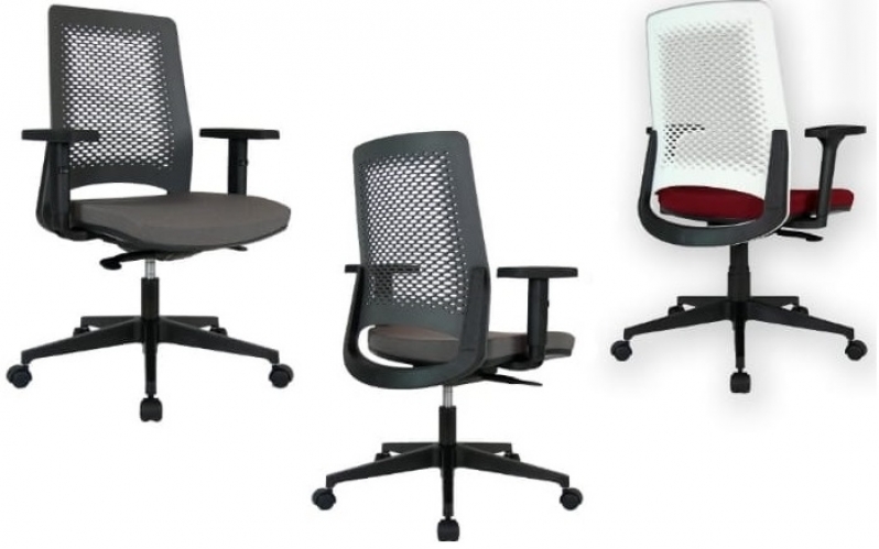 Cadeiras Escritório Brancas Suzano - Cadeira Confortável para Escritório