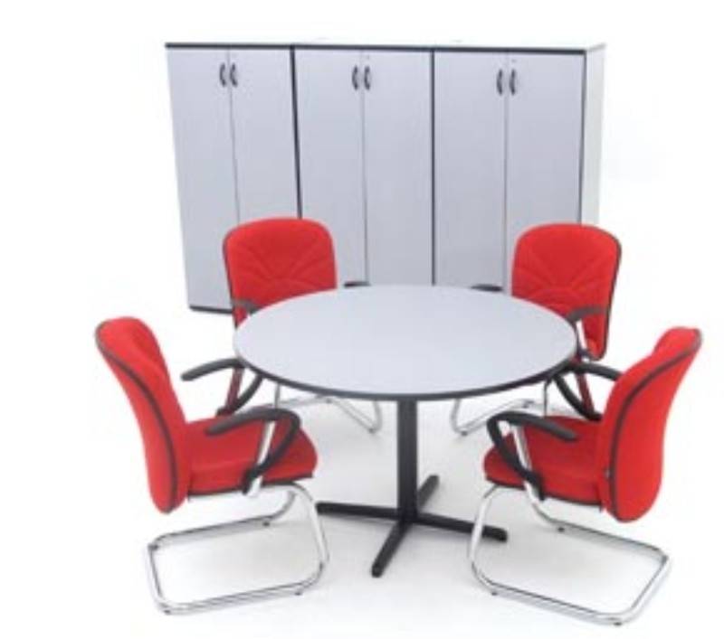 Comprar Mesas de Reunião Redonda em Arujá - Mesas de Reunião com Cadeiras