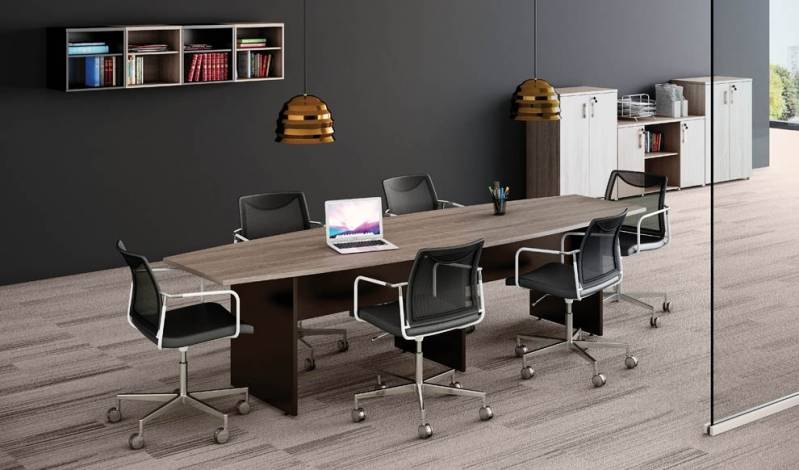 Mesas de Reuniões com 8 Cadeiras em Jandira - Mesa de Reunião