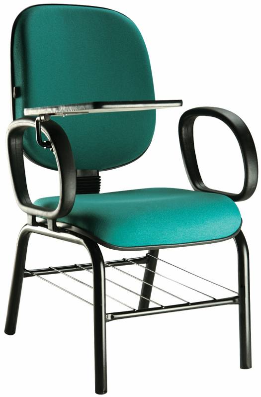 Quanto Custa Cadeira Universitária com Prancheta Dobrável em Santo André - Cadeira Universitária com Prancheta Frontal