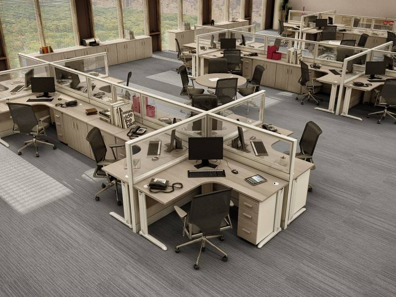 Quanto Custa Mesa de Escritório Estação de Trabalho em Arujá - Estação de Trabalho Dupla